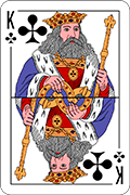 Гадание на игральных картах «4 Короля». Что он сейчас делает?
